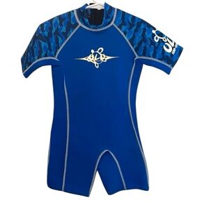 Authentic ULU boys kids swim scuba wetsuit sz boys 6
